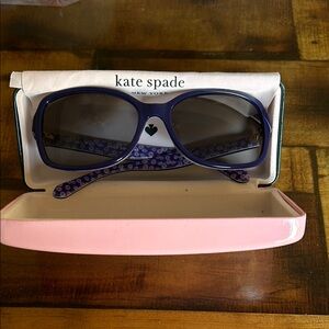 Kate Spade  purplish Blue Sunglasses